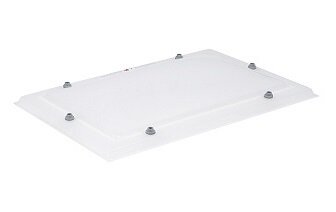 Lichtkoepel 105x230cm ventilatie inclusief opengaande opstand