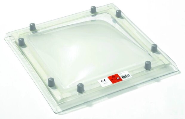 Dakbetreding &eacute;n ventilatie unit met lichtkoepel | 60x90cm 