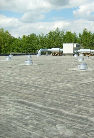 Velux daglichtbuis voor plat dak | 35cm rond | complete set