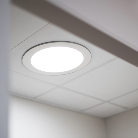 Solatube plat dak buitenzijde