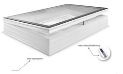 Platdakraam HR+++ triple glas | 40x70cm| elektrisch open Platdakraam HR+++ triple glas | 40x70cm| elektrisch open